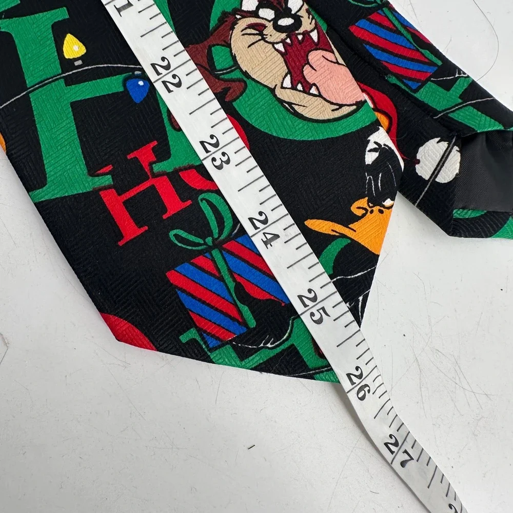 NWT‎ Looney Tunes Bugs Bunny Christmas Tie Mens Holiday festive Vintage Y2K